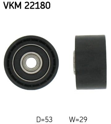 Rola ghidare/conducere, curea distributie SKF VKM 22180