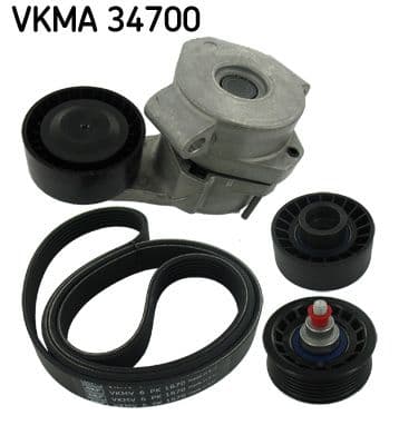 Set curea transmisie cu caneluri SKF VKMA 34700