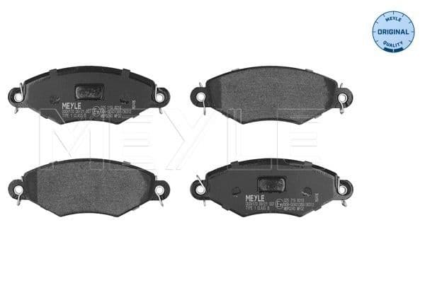 set placute frana,frana disc MEYLE -ORIGINAL: True to OE. 025 219 8018