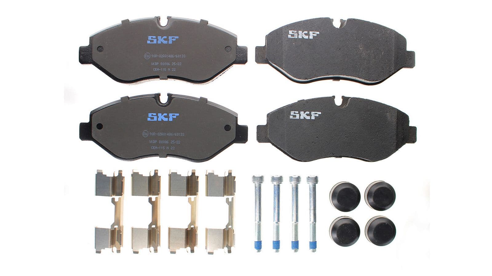 set placute frana,frana disc SKF VKBP 80006