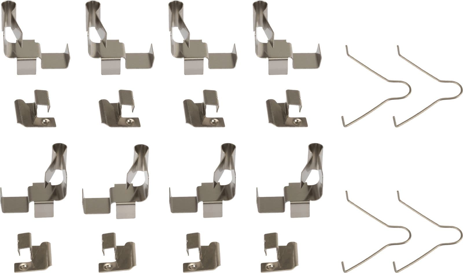 Set accesorii, placute frana TRW PFK764