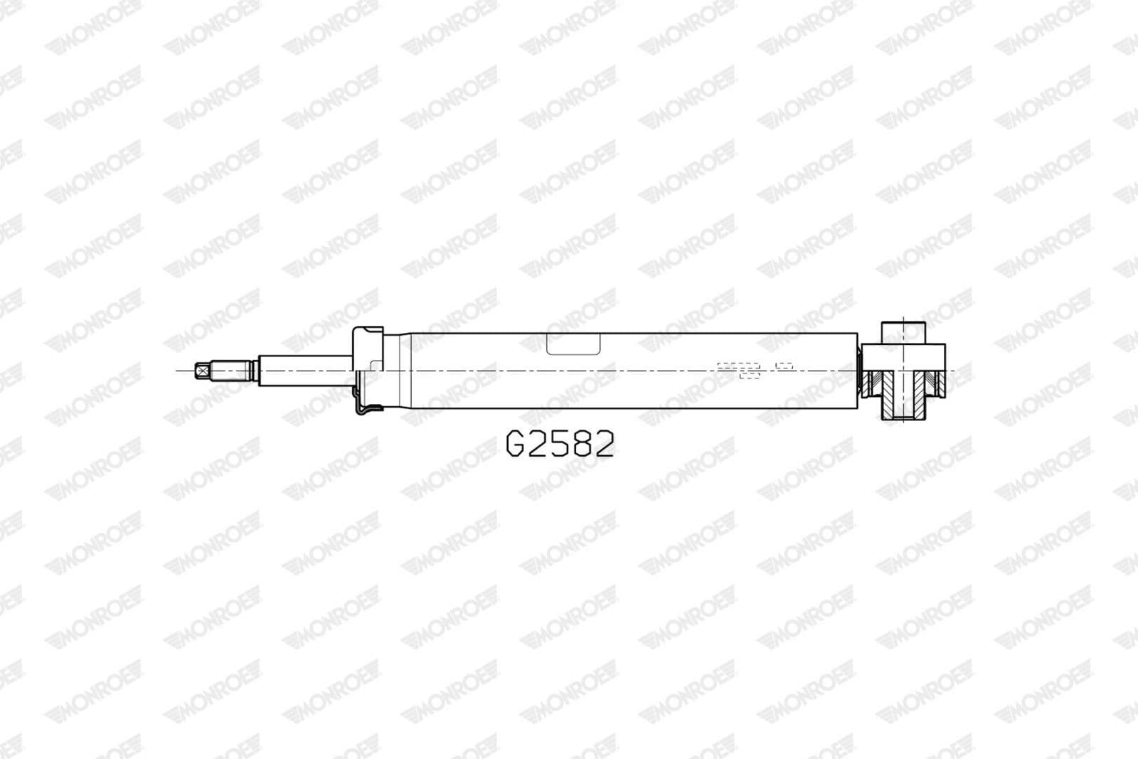 amortizor MONROE ORIGINAL (Gas Technology) G2582