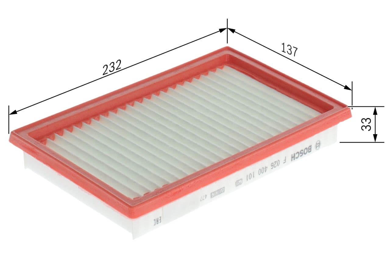 Filtru aer BOSCH F 026 400 101