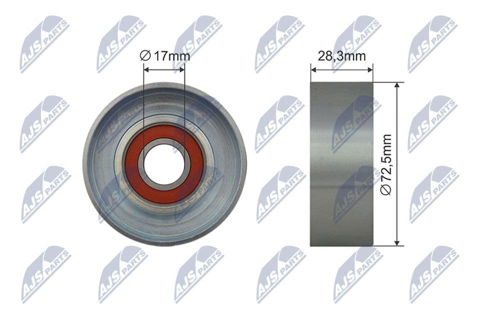 rola intinzator,curea transmisie NTY RRK-MZ-002