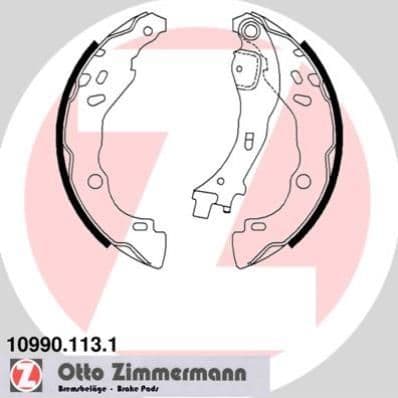 Set saboti frana ZIMMERMANN 10990.113.1