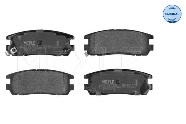 set placute frana,frana disc MEYLE -ORIGINAL: True to OE. 025 218 7514/W
