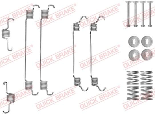 Set accesorii, sabot de frana QUICK BRAKE 105-0820