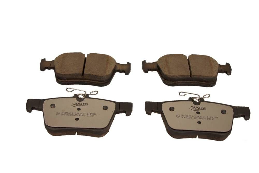 set placute frana,frana disc QUARO SILVER CERAMIC QP7274C