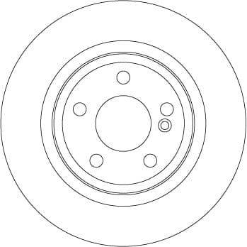 Disc frana TRW DF6634
