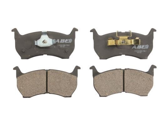 set placute frana,frana disc ABE C13001ABE