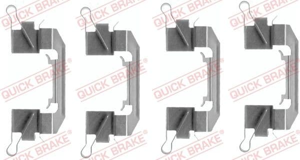 Set accesorii, placute frana QUICK BRAKE 109-1626