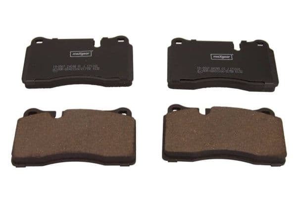 set placute frana,frana disc MAXGEAR 19-0567
