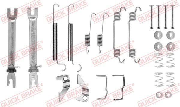 Set accesorii, sabot de frana QUICK BRAKE 105-0766S