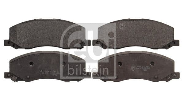set placute frana,frana disc FEBI BILSTEIN 116149