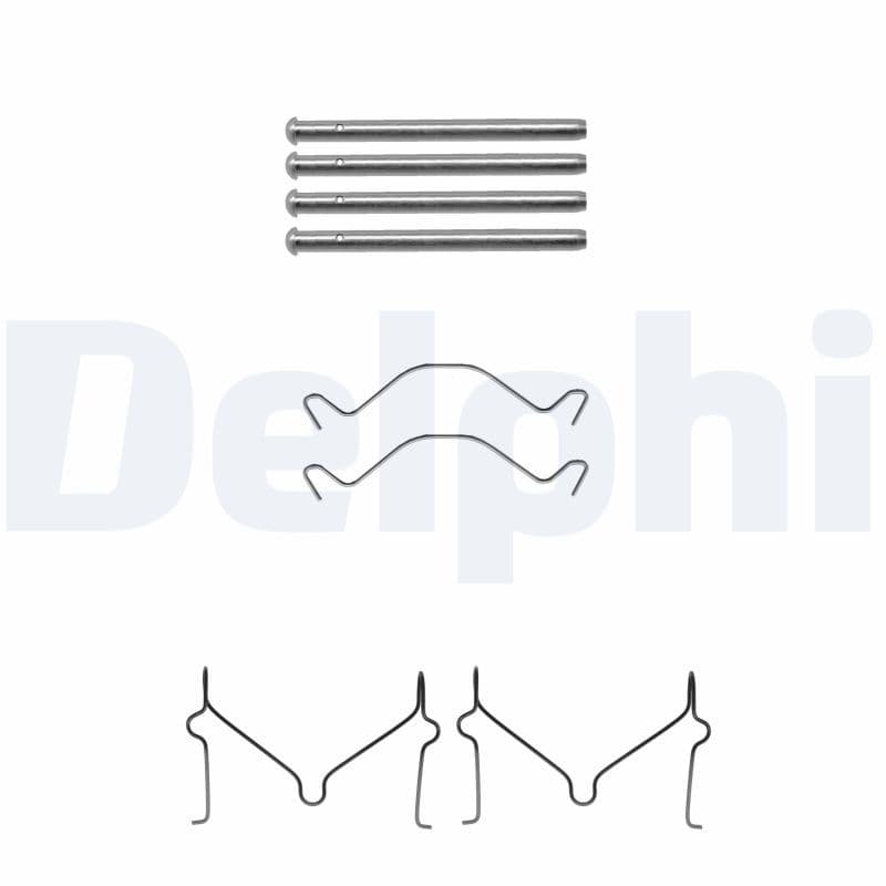 Set accesorii, placute frana DELPHI LX0306