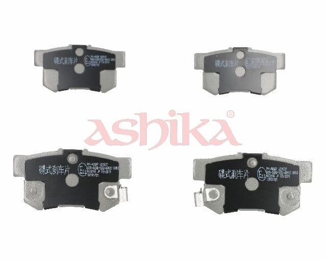 set placute frana,frana disc ASHIKA 51-04-405