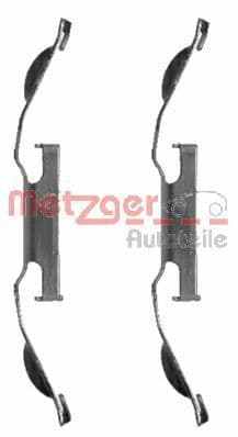 Set accesorii, placute frana METZGER 109-1221