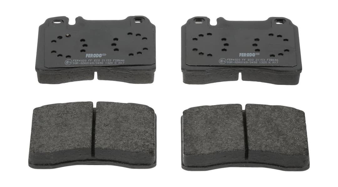 set placute frana,frana disc FERODO PREMIER ECO FRICTION FDB646