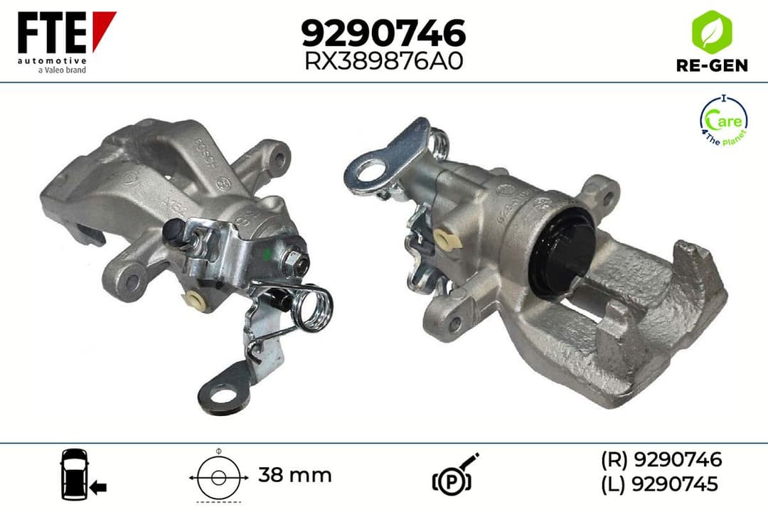 Etrier frana FTE 9290746