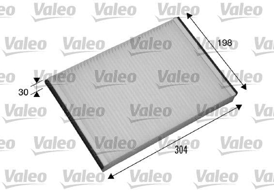 Filtru, aer habitaclu VALEO ESSENTIAL 698874