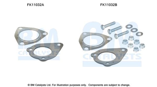 Set montaj, filtru funingine/particule BM CATALYSTS FK11032