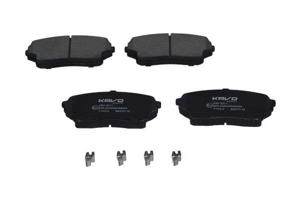 set placute frana,frana disc KAVO PARTS KBP-8511