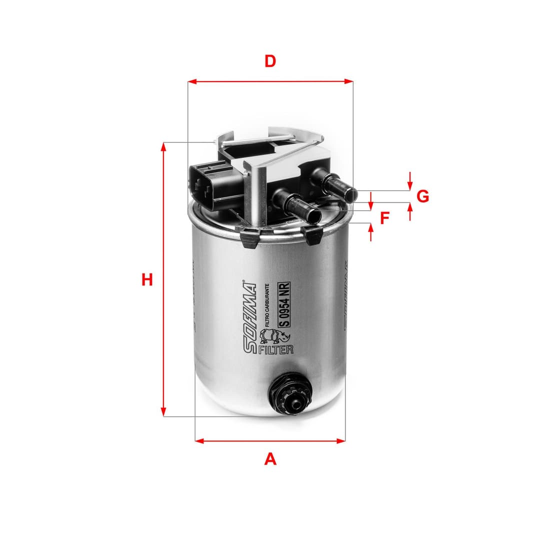 filtru combustibil SOFIMA S 0954 NR
