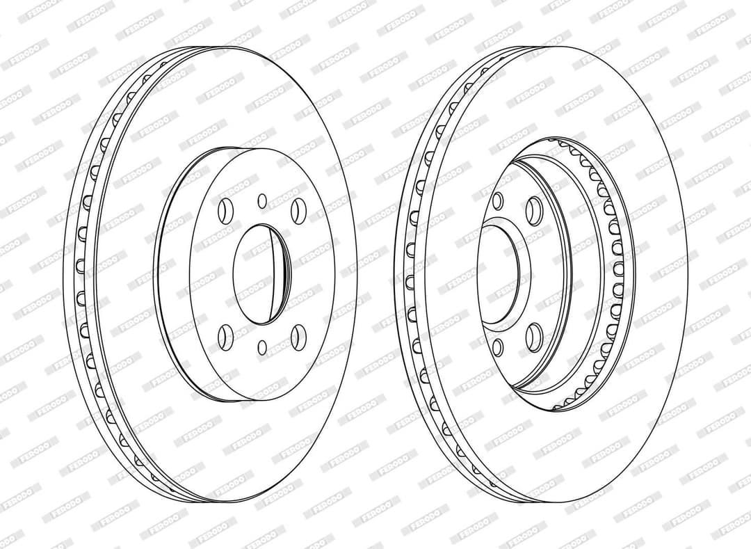 Disc frana FERODO PREMIER DDF1779C