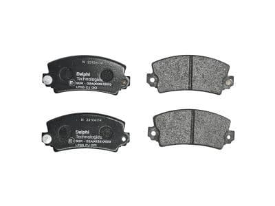 set placute frana,frana disc DELPHI LP56
