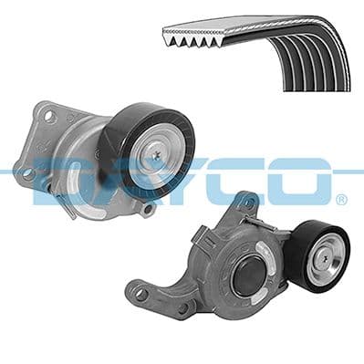 Set curea transmisie cu caneluri DAYCO KPV342