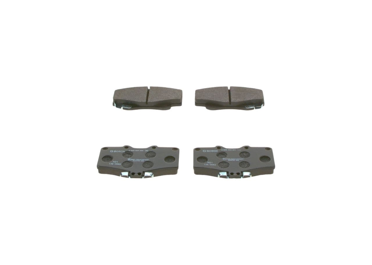 set placute frana,frana disc BOSCH 0 986 424 268