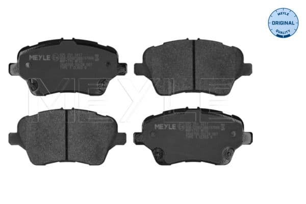 set placute frana,frana disc MEYLE -ORIGINAL: True to OE. 025 251 3417
