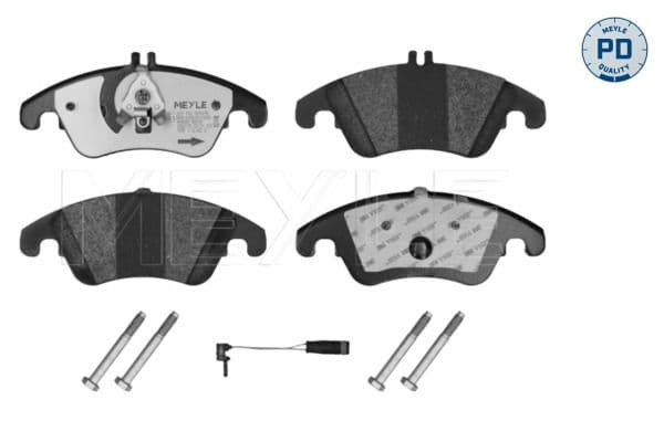 set placute frana,frana disc MEYLE -PD: Advanced performance and design. 025 243 1019/PD