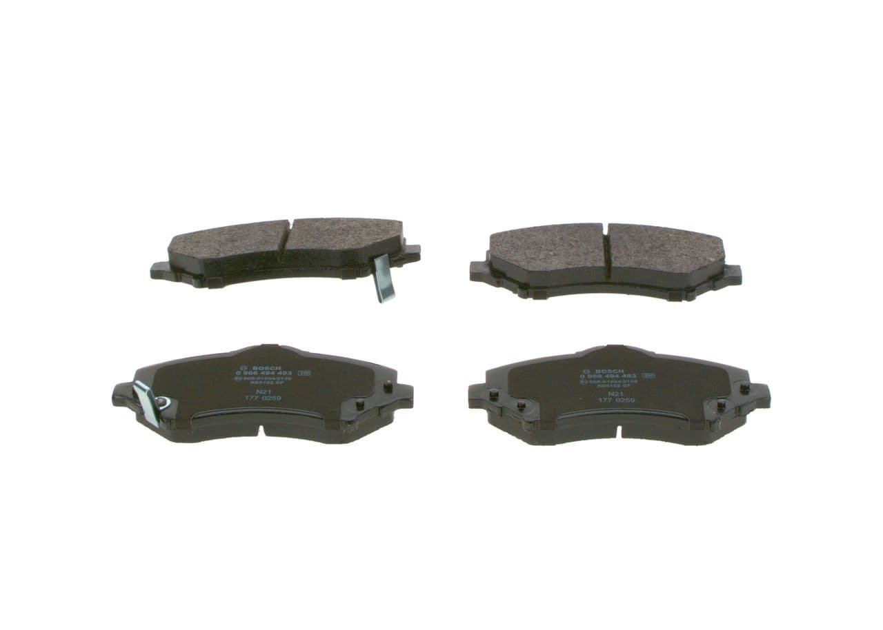 set placute frana,frana disc BOSCH 0 986 494 493