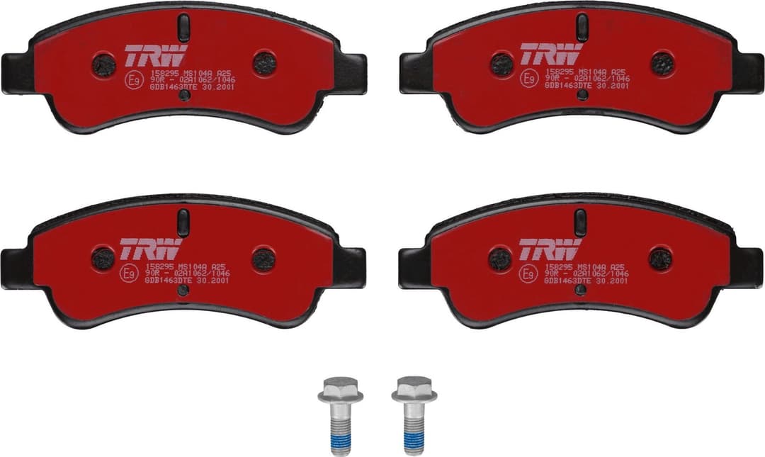 set placute frana,frana disc TRW DTEC COTEC GDB1463DTE