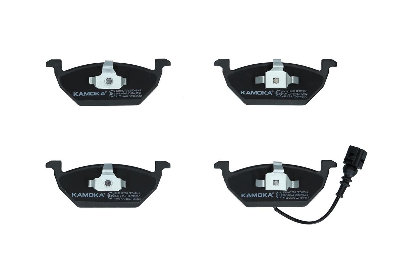 set placute frana,frana disc KAMOKA JQ1012796