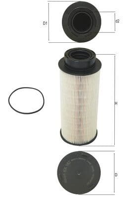 filtru combustibil MAHLE KX 182D