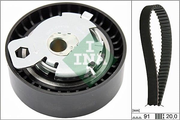 Set curea de distributie Schaeffler INA 530 0142 10