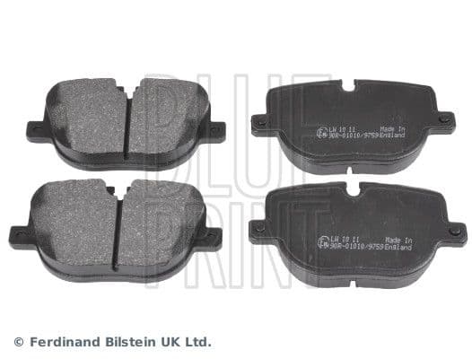 set placute frana,frana disc BLUE PRINT ADJ134208