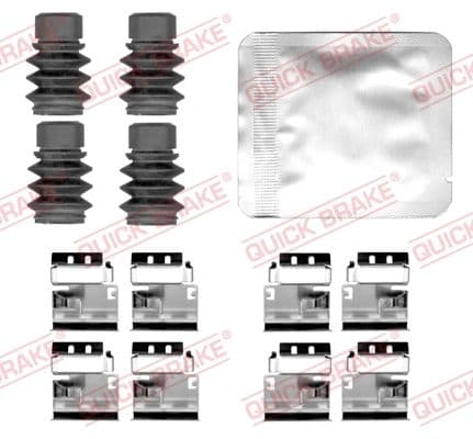 Set accesorii, placute frana QUICK BRAKE 109-0184