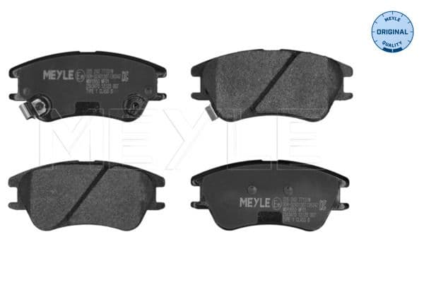set placute frana,frana disc MEYLE -ORIGINAL: True to OE. 025 242 7713/W
