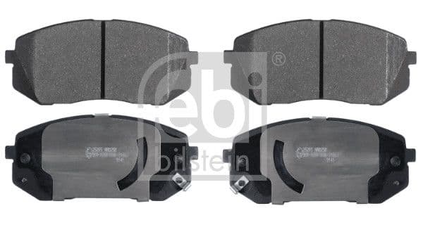 set placute frana,frana disc FEBI BILSTEIN 116265