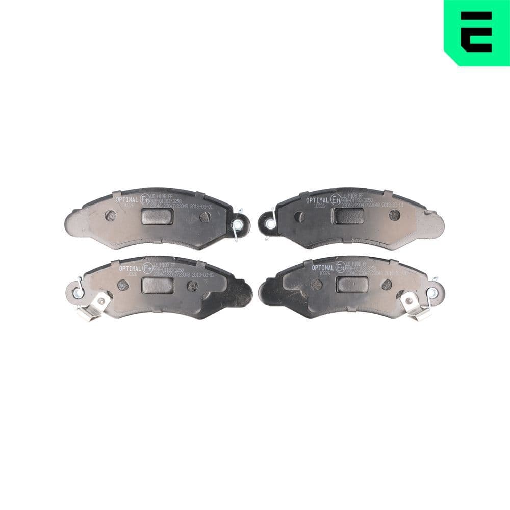 set placute frana,frana disc OPTIMAL BP-10326