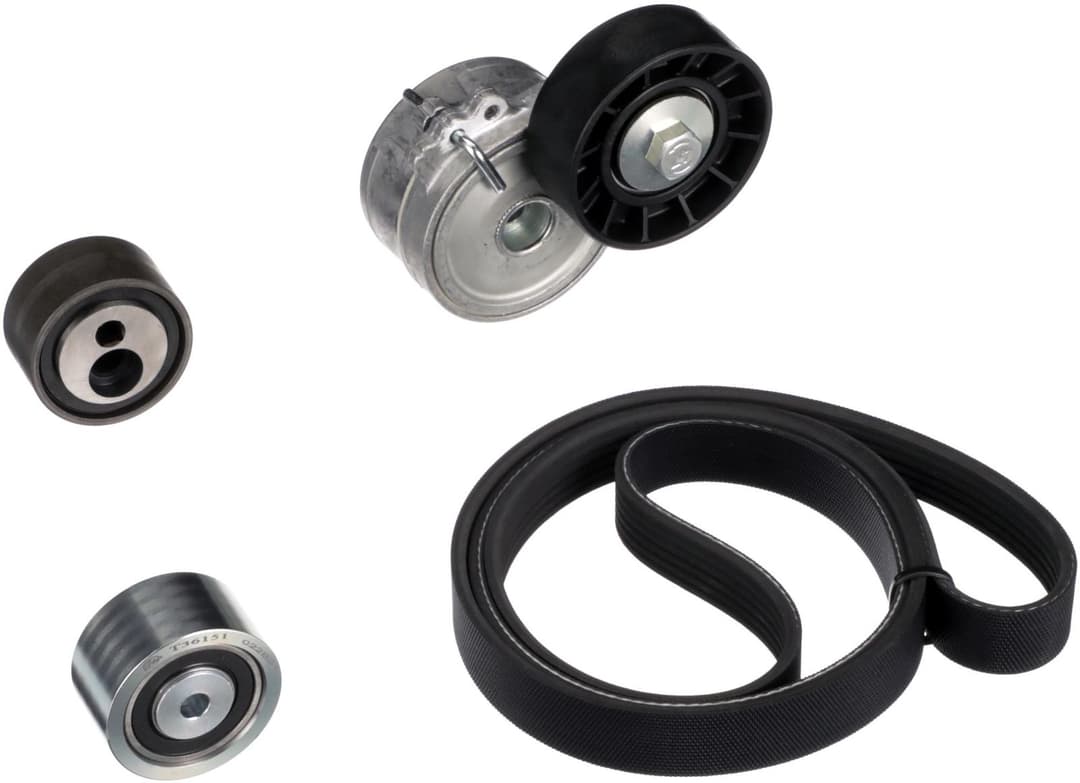 Set curea transmisie cu caneluri GATES Micro-V® K026PK1470