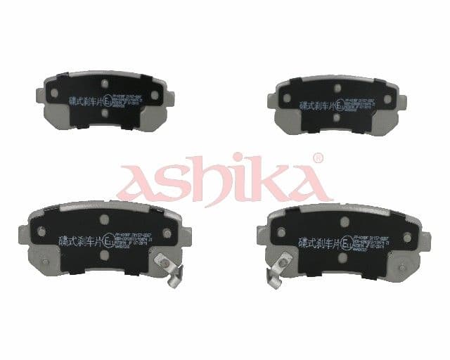 set placute frana,frana disc ASHIKA 51-0K-K09
