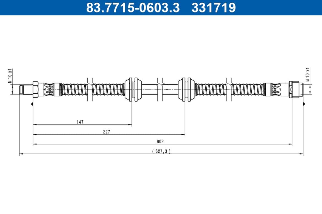 Furtun frana ATE 83.7715-0603.3
