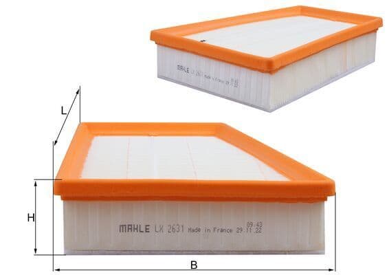 Filtru aer MAHLE LX 2631