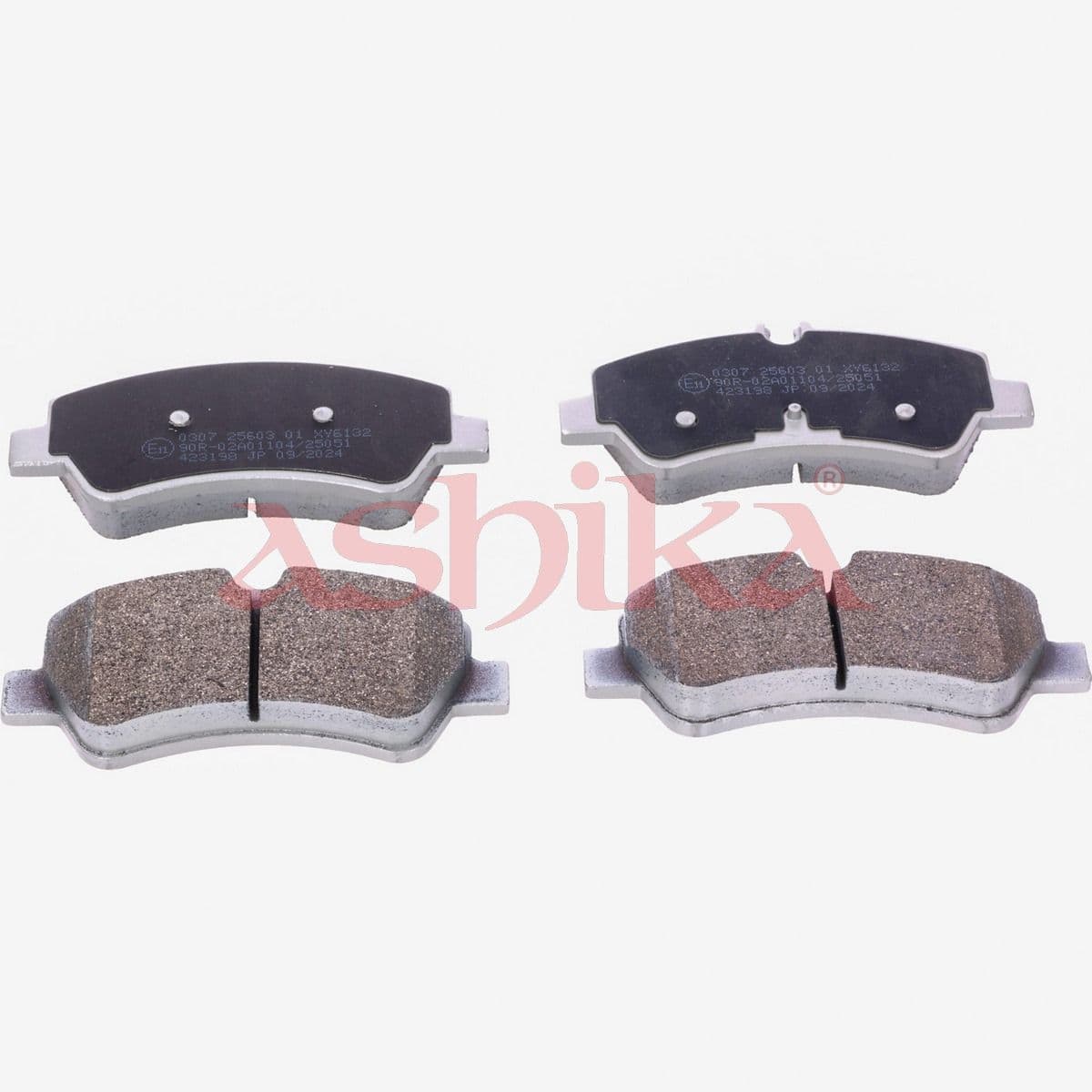 set placute frana,frana disc ASHIKA 51-00-0307