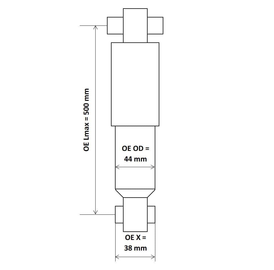 amortizor KYB 3440196