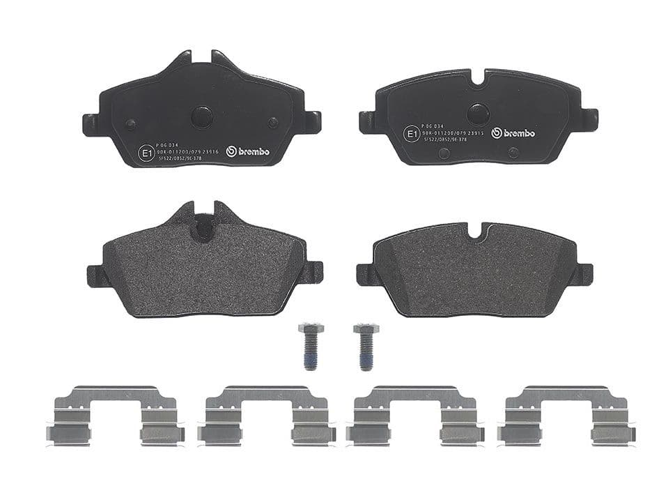 set placute frana,frana disc BREMBO PRIME LINE P 06 034